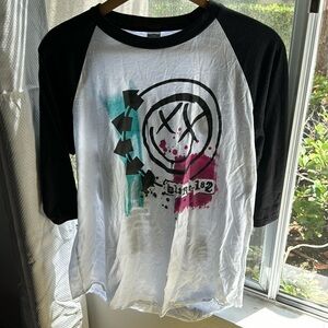 Blink-182 shirt with Matt Skiba pic 3/4 sleeve possible bootleg